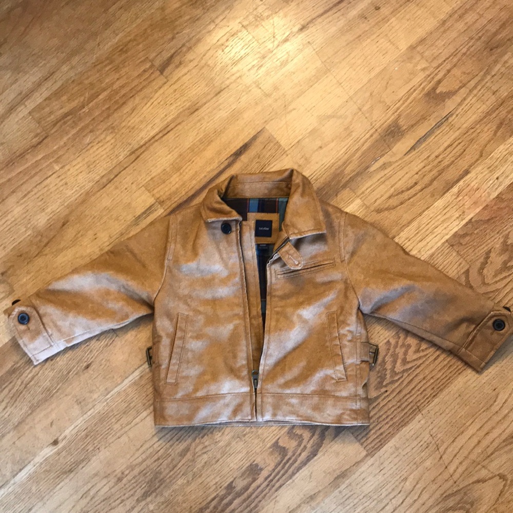 BabyGap faux leather jacket